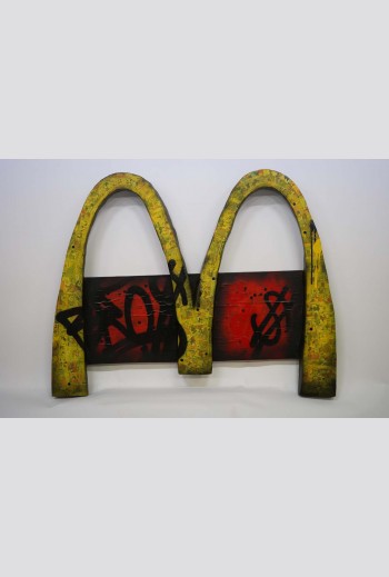 Street Logo McDonald's -...