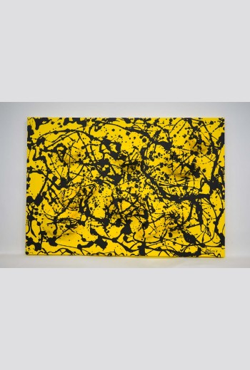 Yellow rocks, 2017, signé